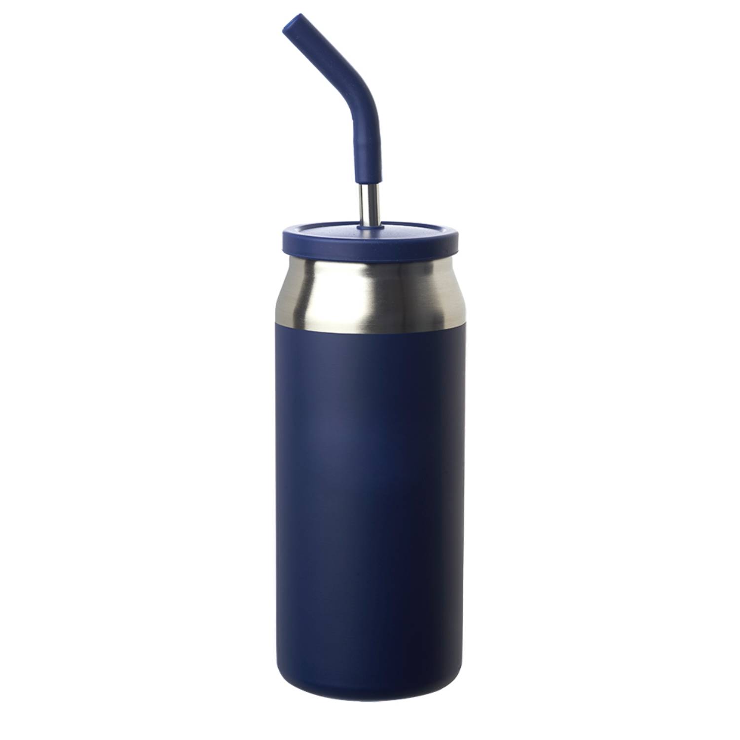 Stainless Steel Tumbler with Lid and Straw, 22 oz. 3