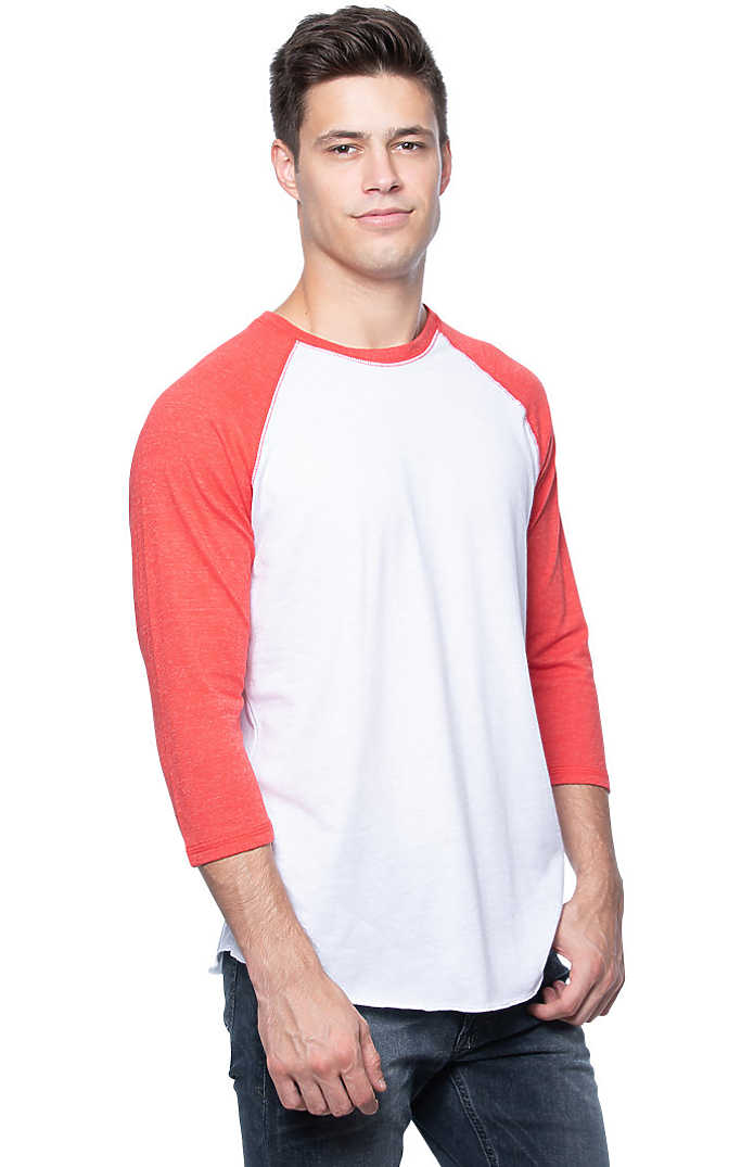 Unisex Triblend Raglan Baseball Shirt 7