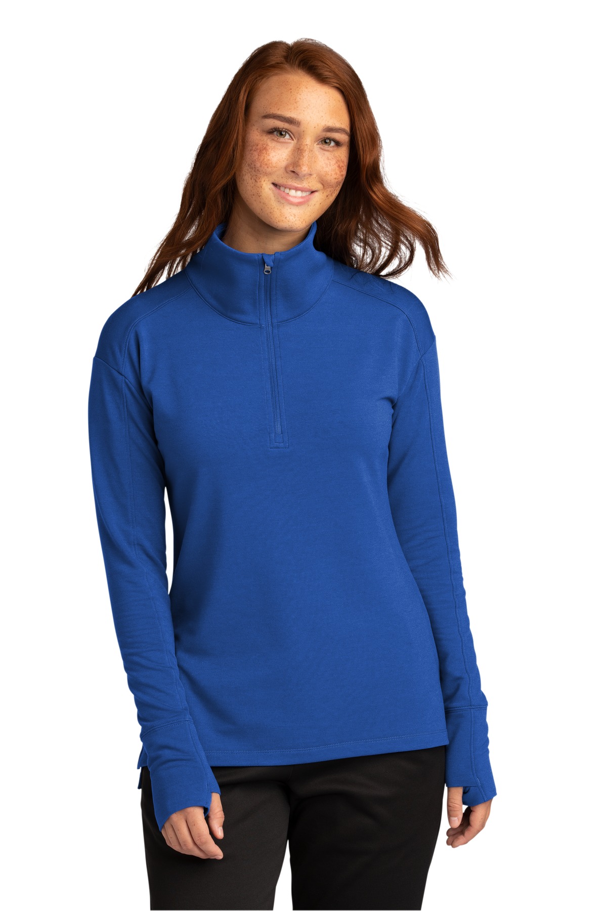Sport-Tek® Women's Sport-Wick Flex Fleece 1/4-Zip 1