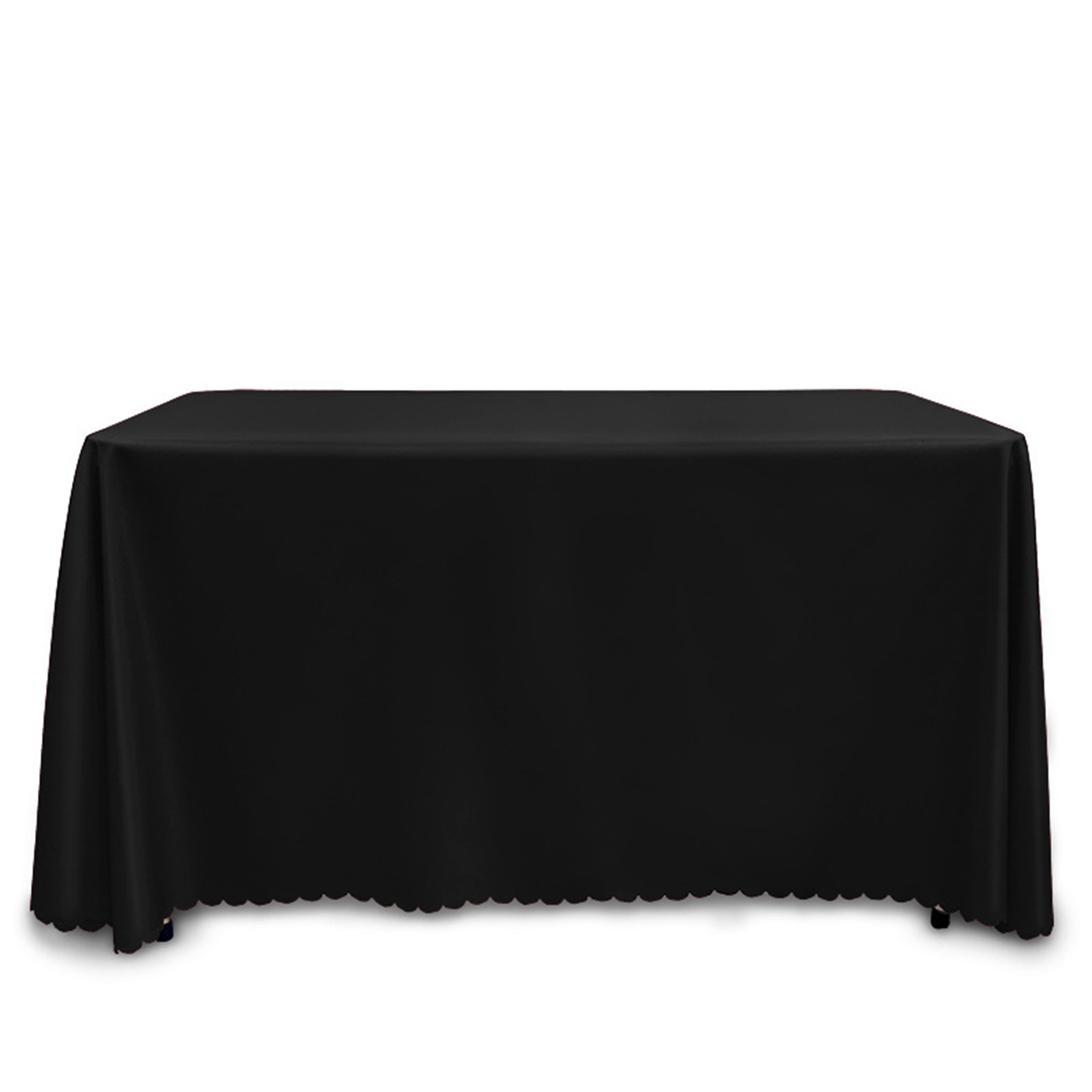 Flat Table Cover Draped Throw 3