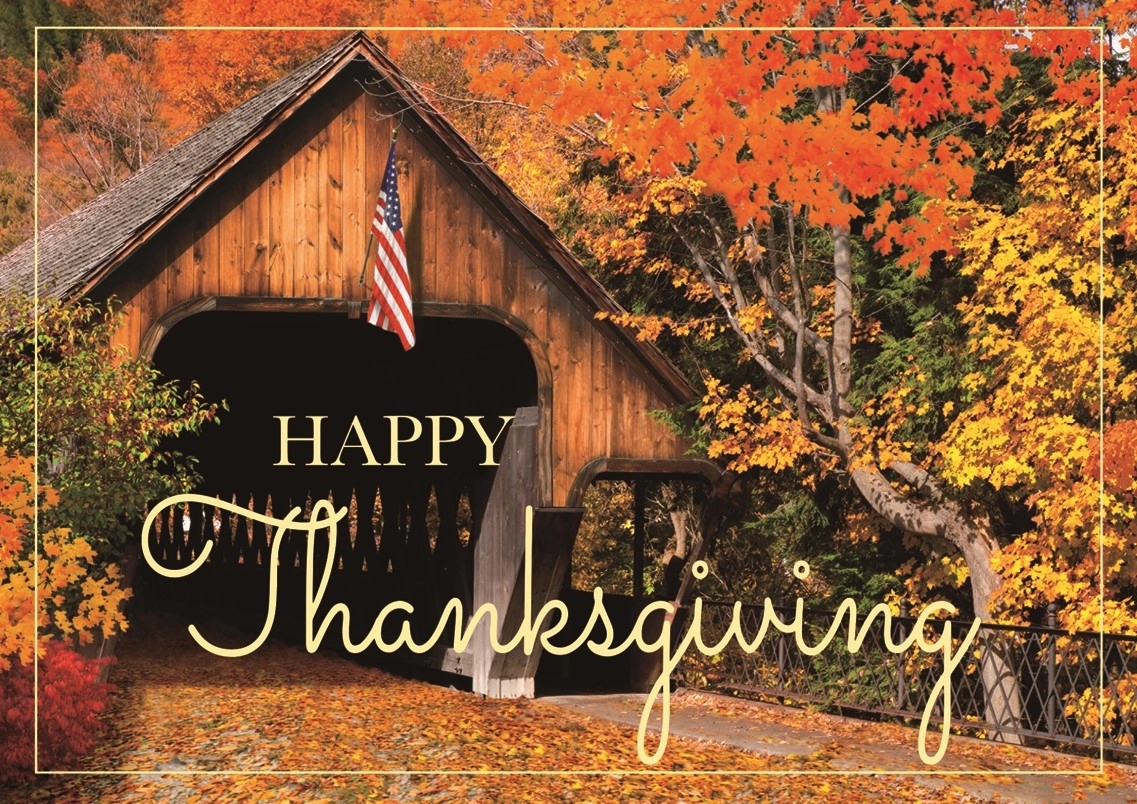 Patriotic Pass Thanksgiving Cards 1