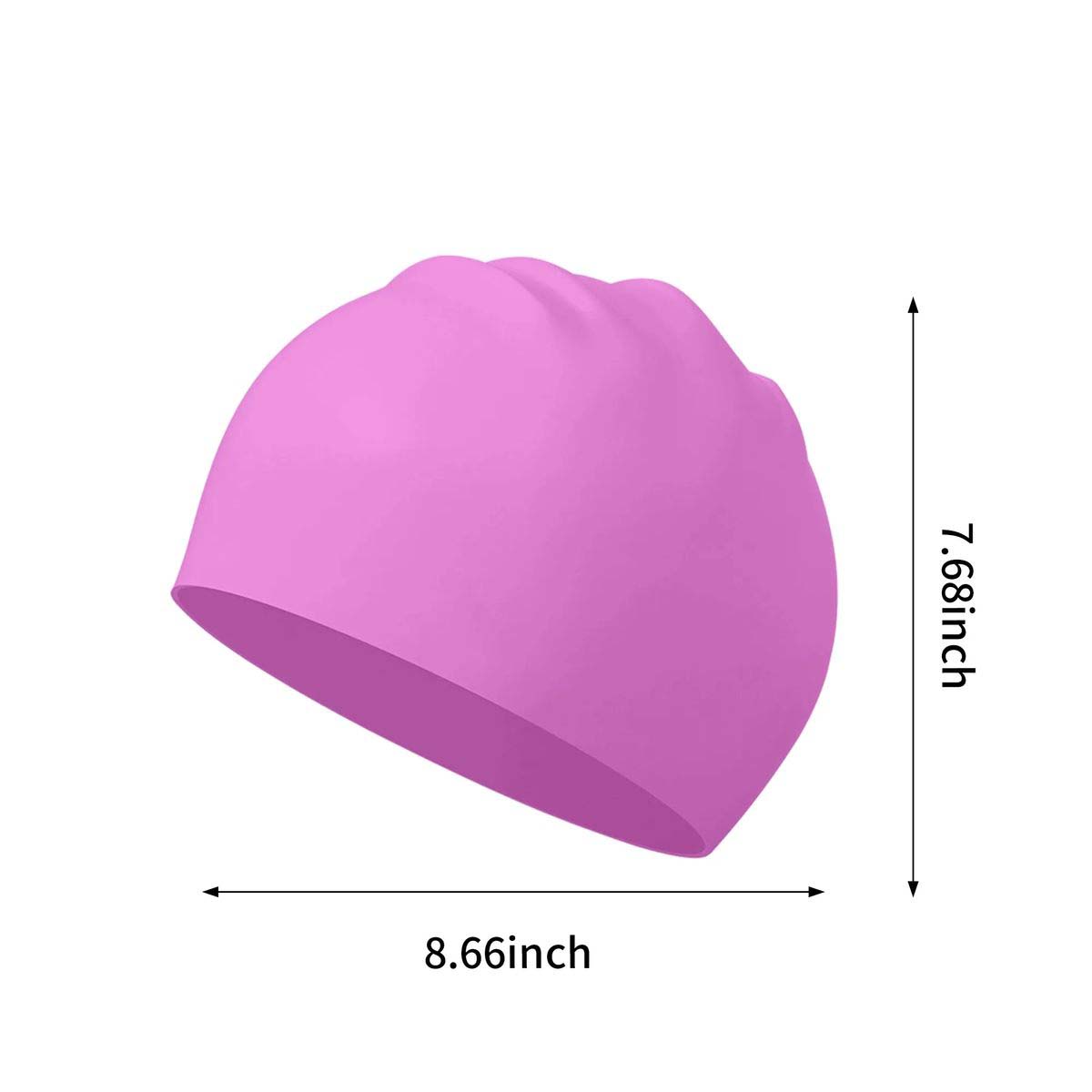 Durable Silicone Swim Cap with Ergonomic Fit 2