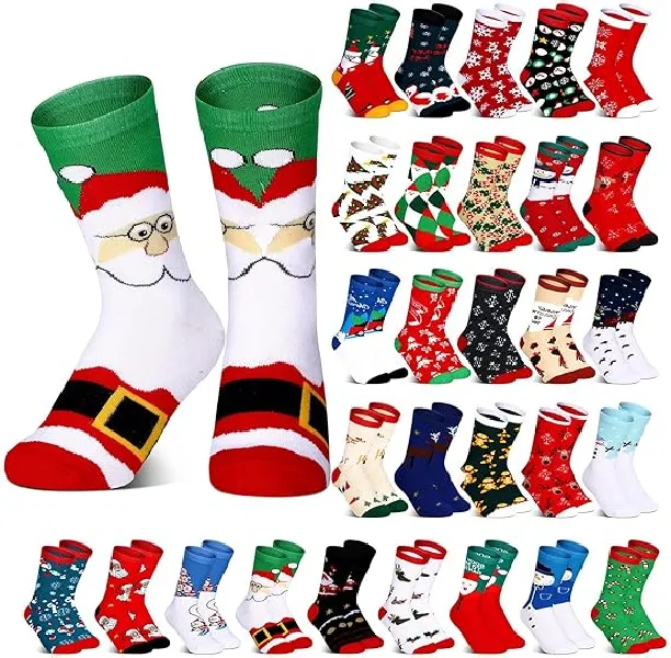 Christmas Jacquard Socks 8