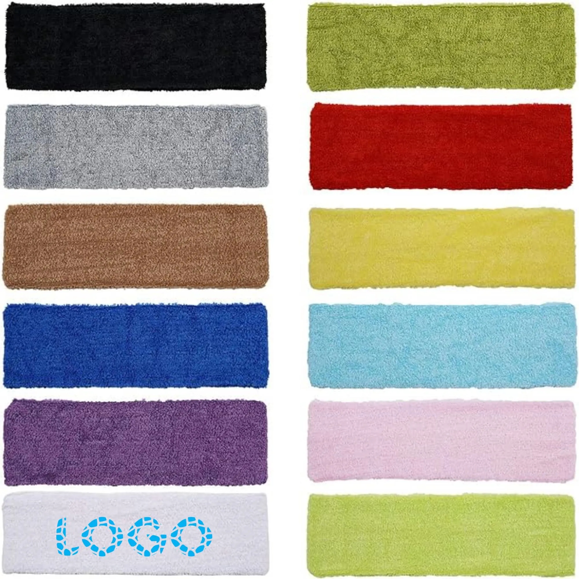 Sweat Resistant Sport Headband MOQ 100