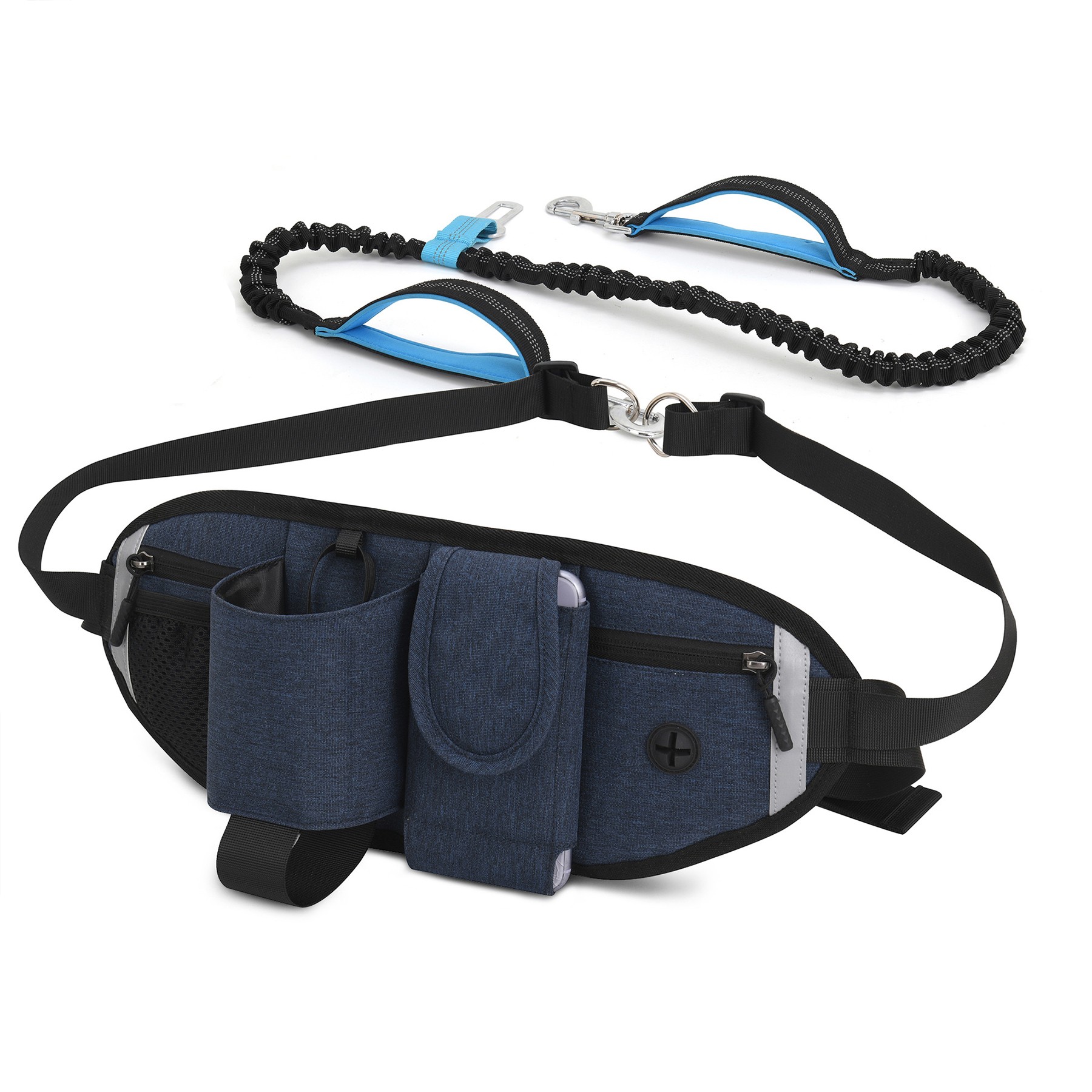 Running Belt With Dog Leash 1