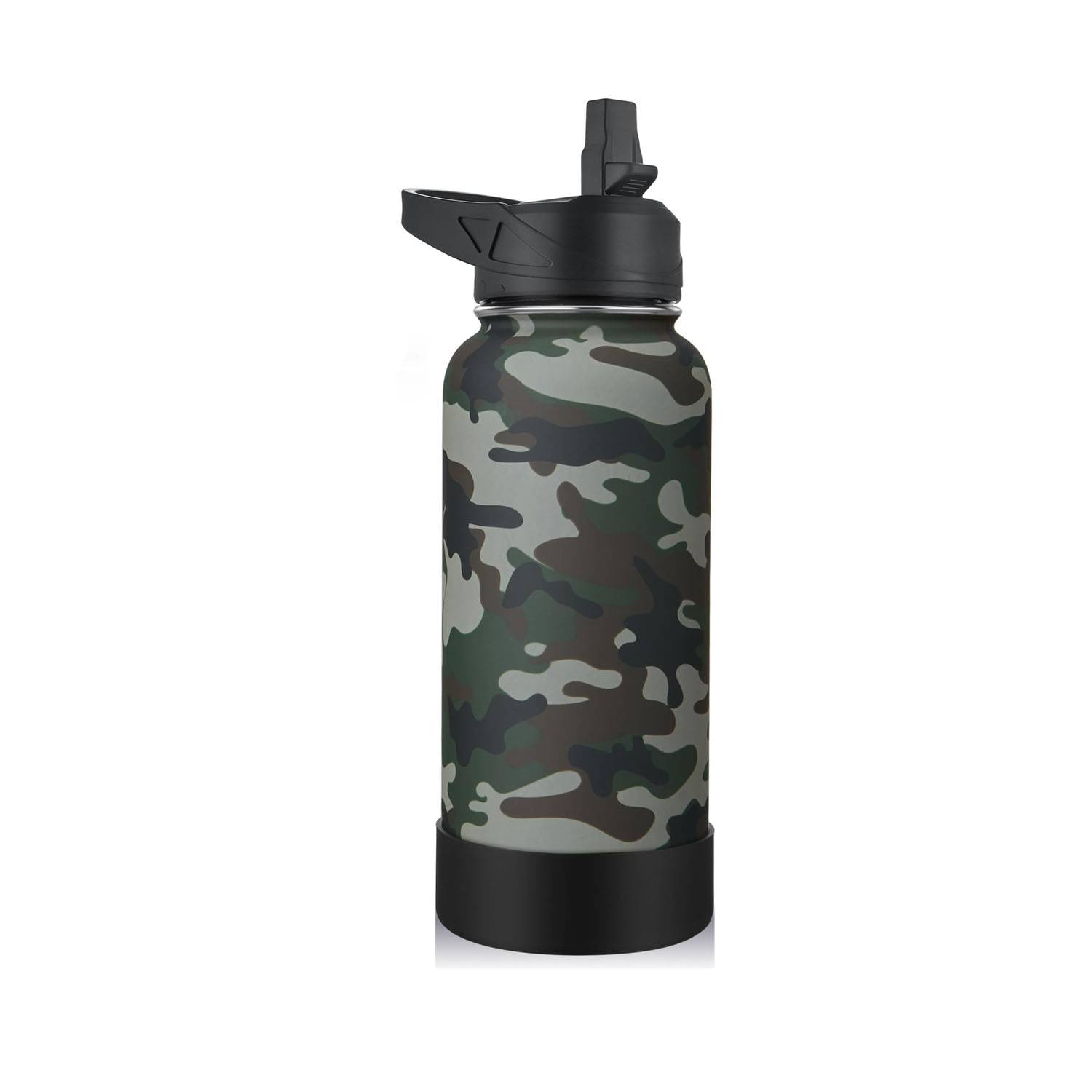 32oz Portable Gym Stainless Steel Insulated Water Bottle, custom water bottle with logo imprint 8