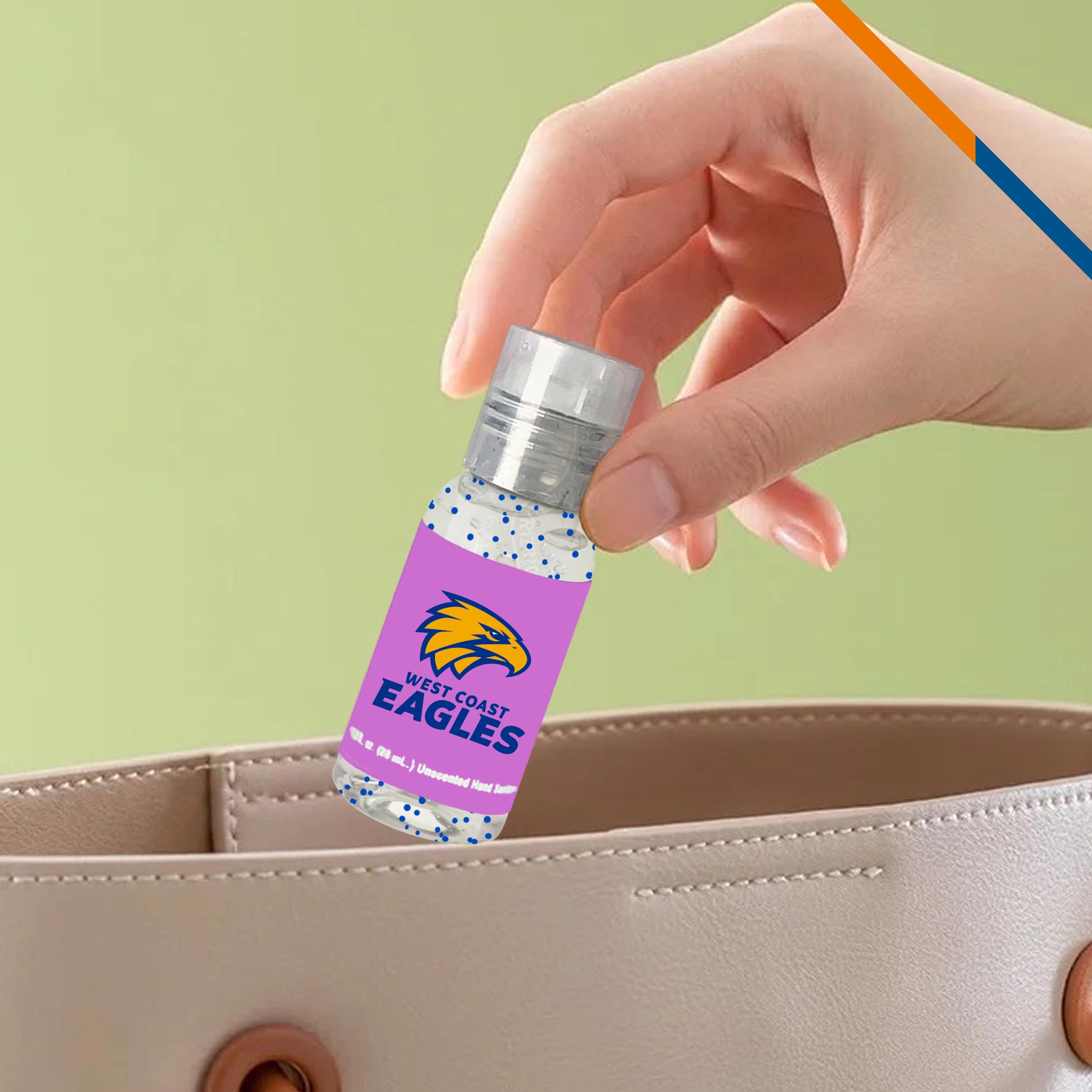 Eli Clear Round Bottle Moisture Bead Sanitizer - 1 OZ. 4