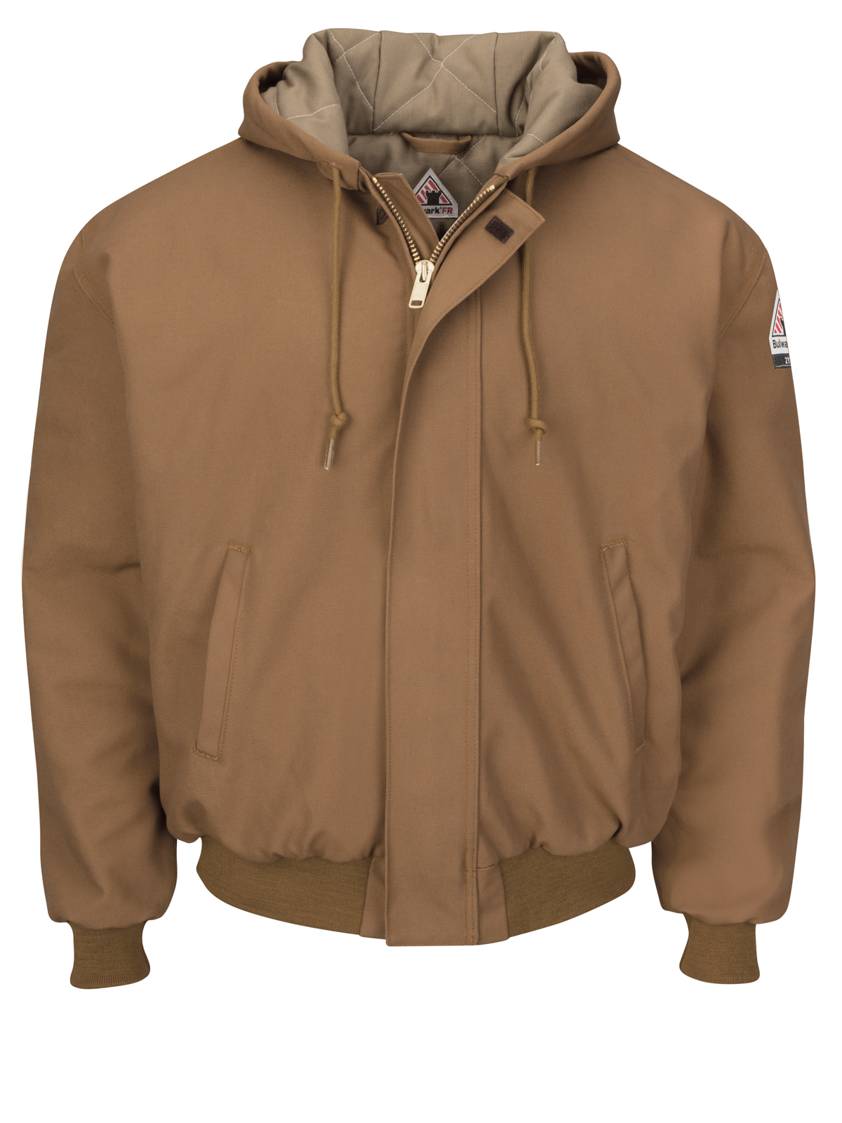 Bulwark - Hooded Jacket - Men's Long Sleeve Ins Hooded Jkt, Knit Band