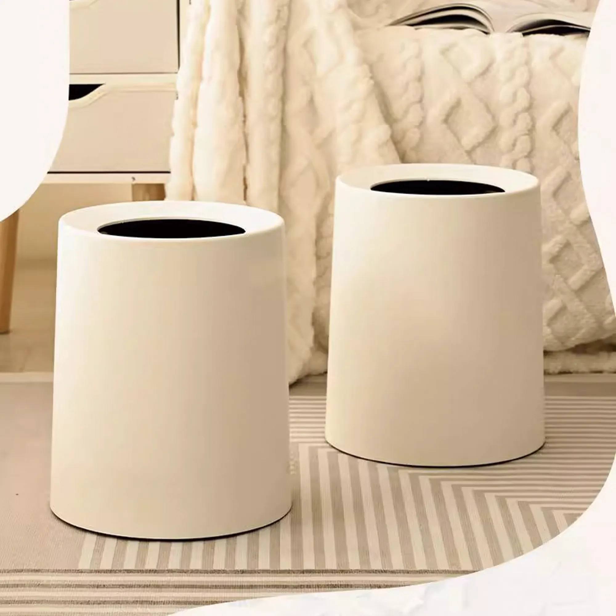 Luxury Minimalist Trash Can 4