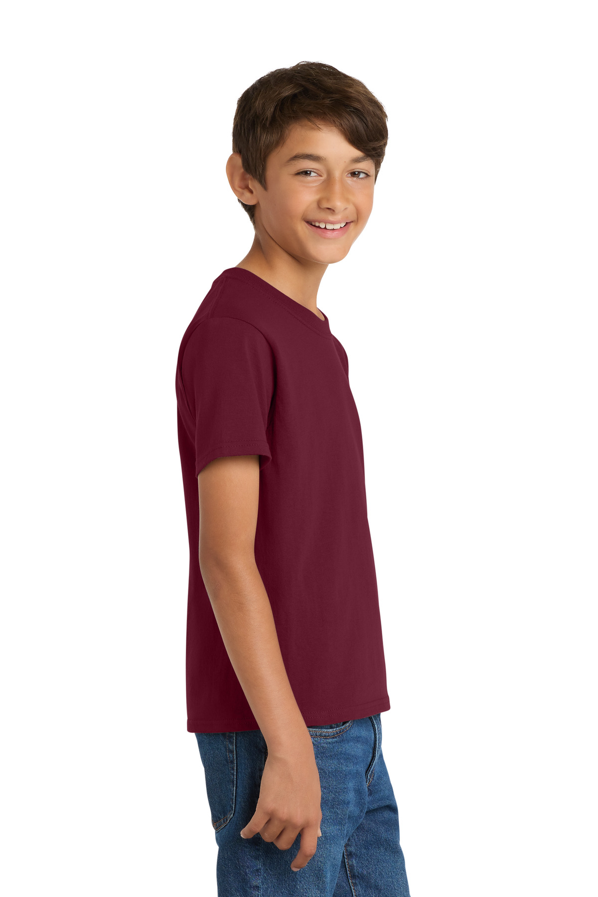 Port & Co Youth Core Cotton Tee. PC54Y 316