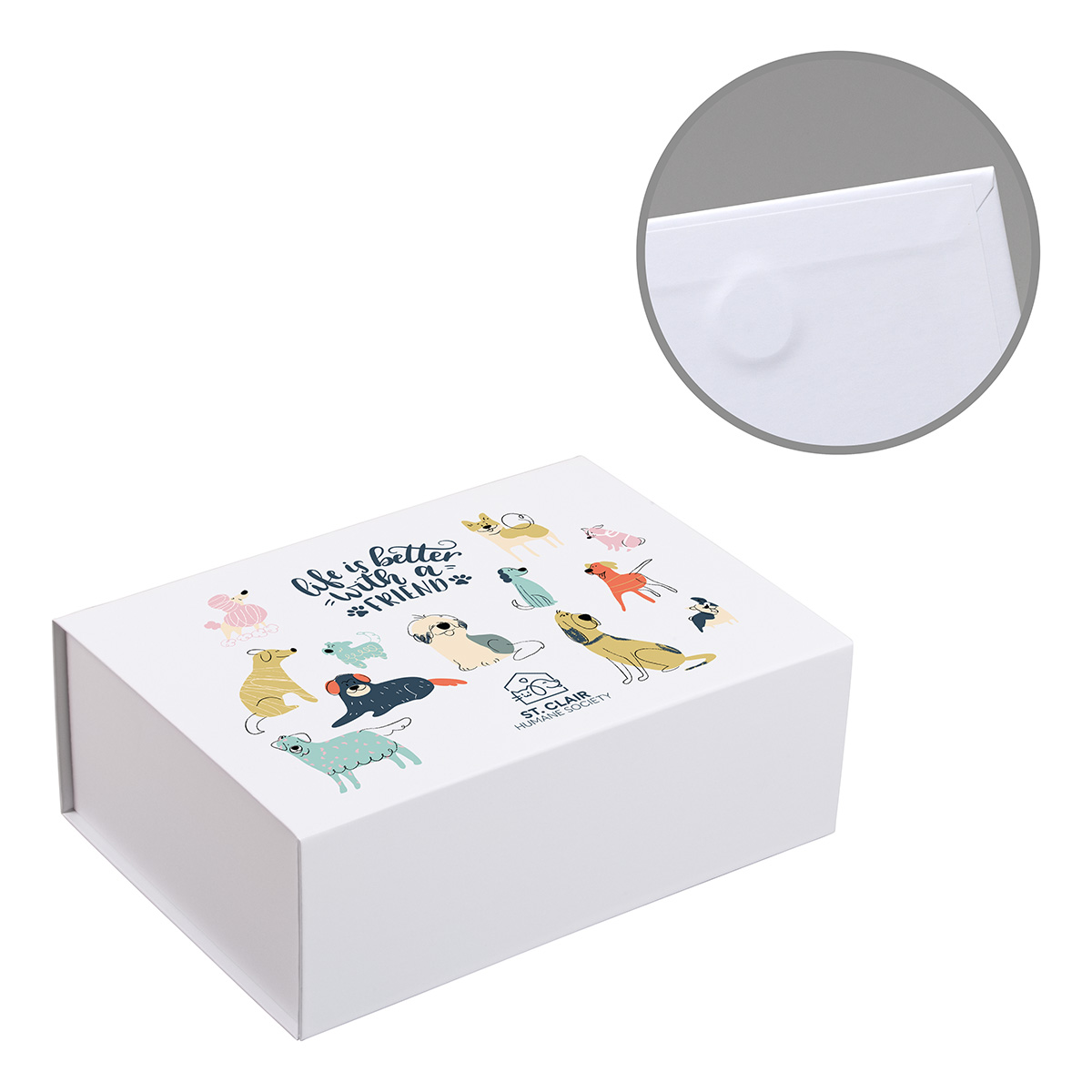 Premium Medium Magnetic Closure Gift Box 8