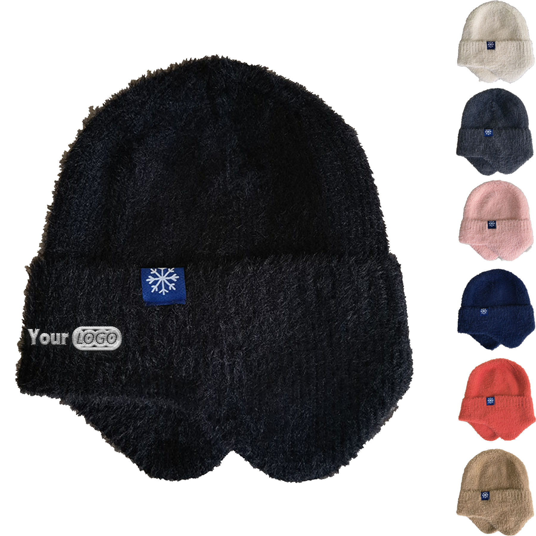Winter Knit Earflap Hat 9
