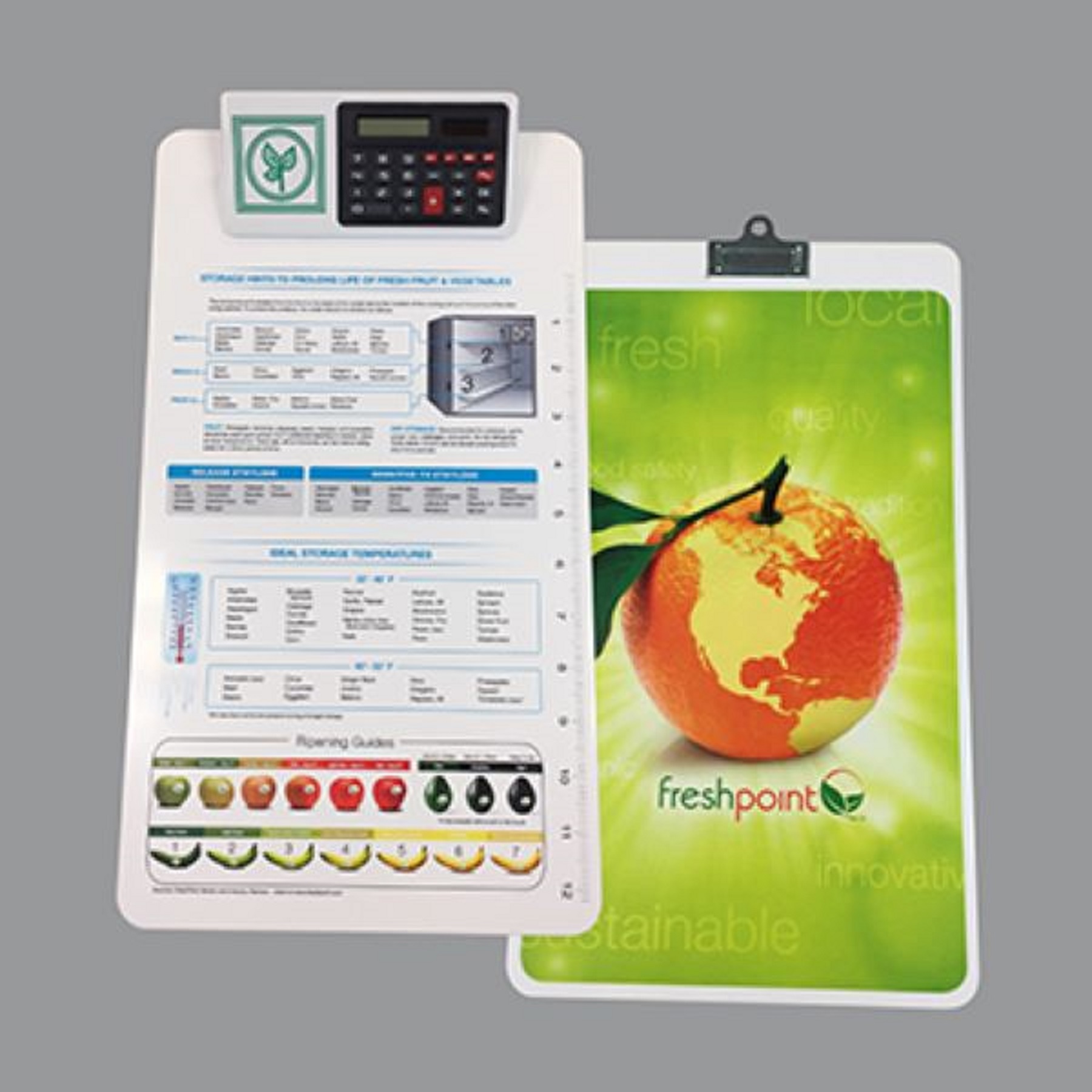 Legal Size Clipboard w/ Dual Power Calculator Clip 3