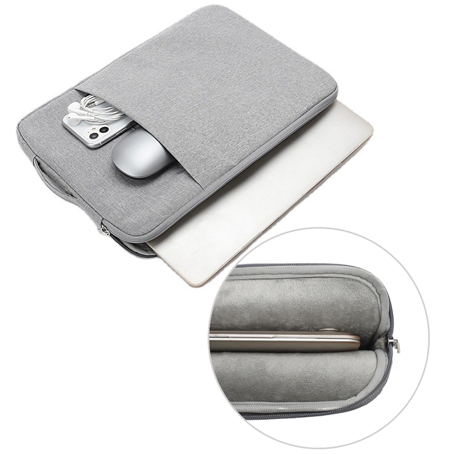 Waterproof Polyester Laptop Sleeve with Handle 5