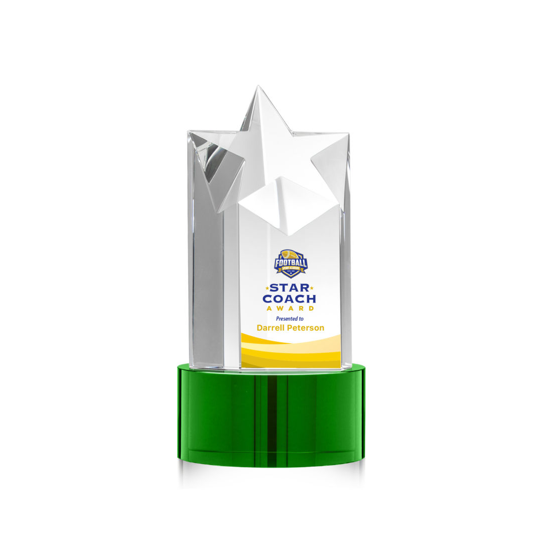 Berkeley VividPrint™ Award on Marvel Base - Green 14