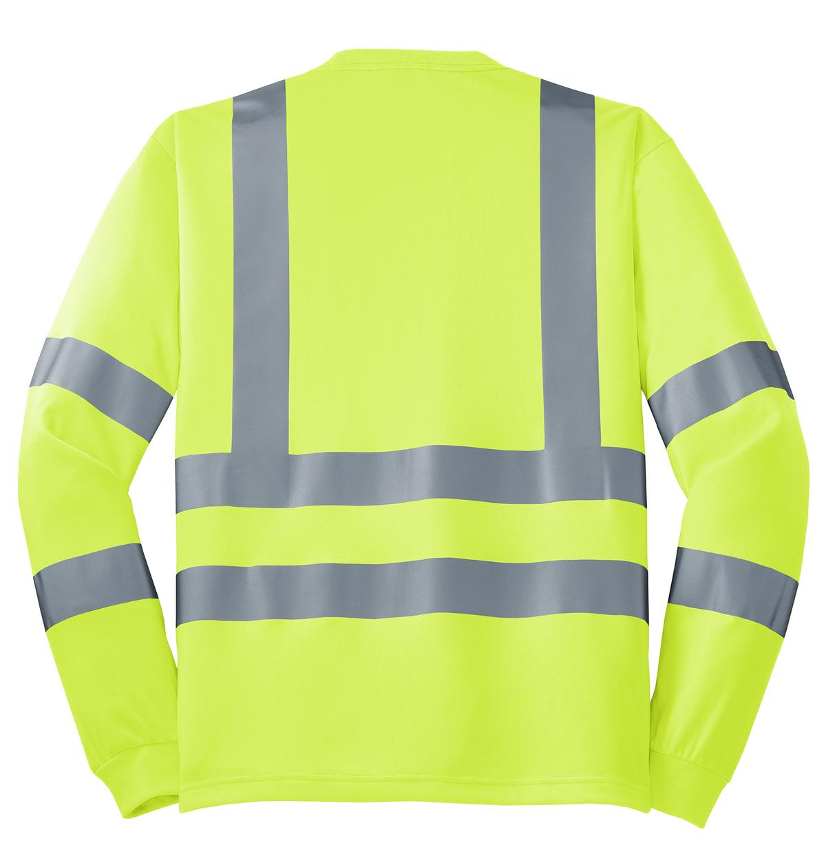 CornerStone - ANSI 107 Class 3 Long Sleeve Snag-Resistant Reflective T-Shirt. CS409 15