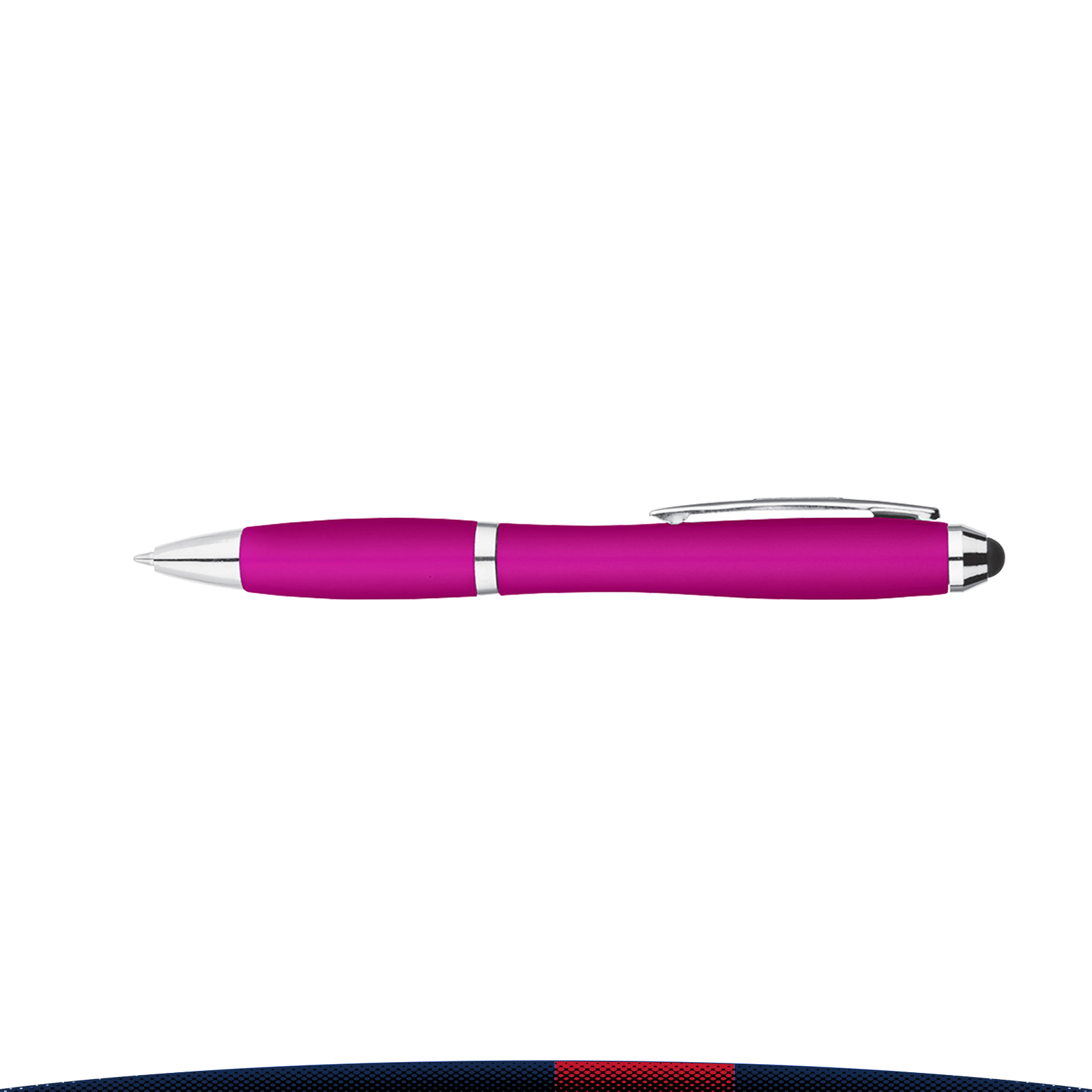 Auguste Metallic Curvaceous Ballpoint Stylus Pen 2