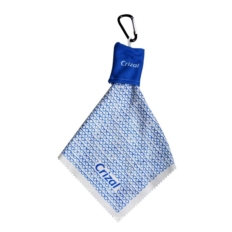 Microfibre Lens Cloth with Carabiner 7