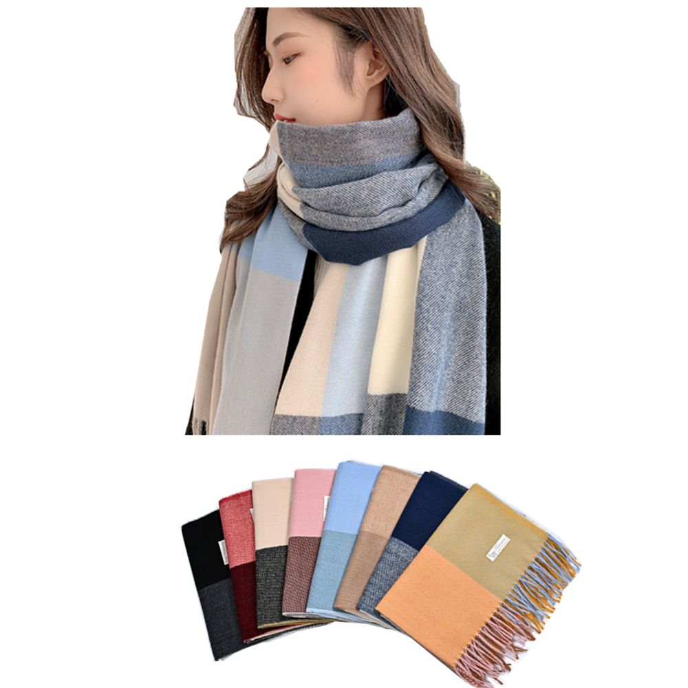 Women Imitation Cashmere Scarf 4