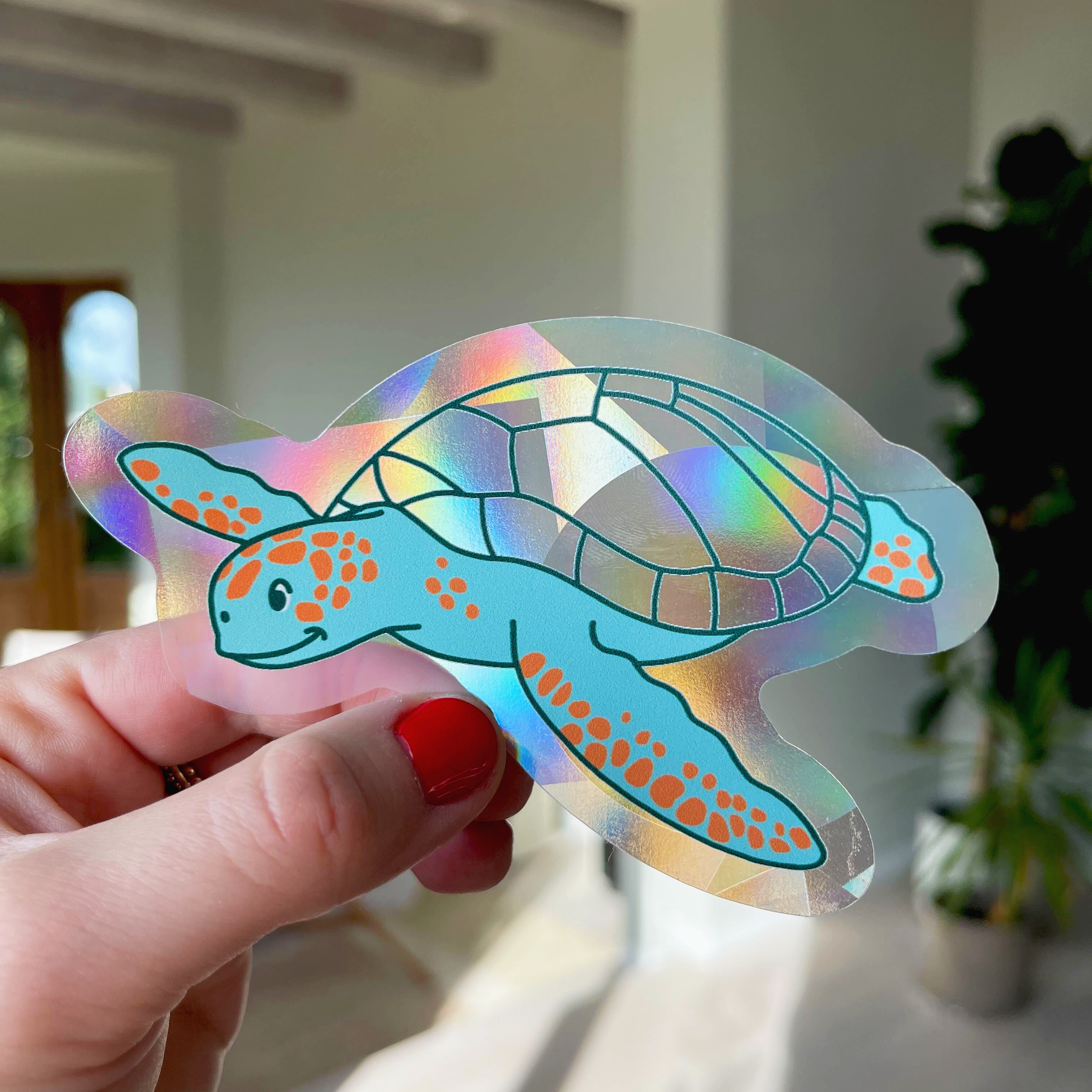 Window Decals - Custom Printed - Suncatcher Rainbow Window Stickers 24