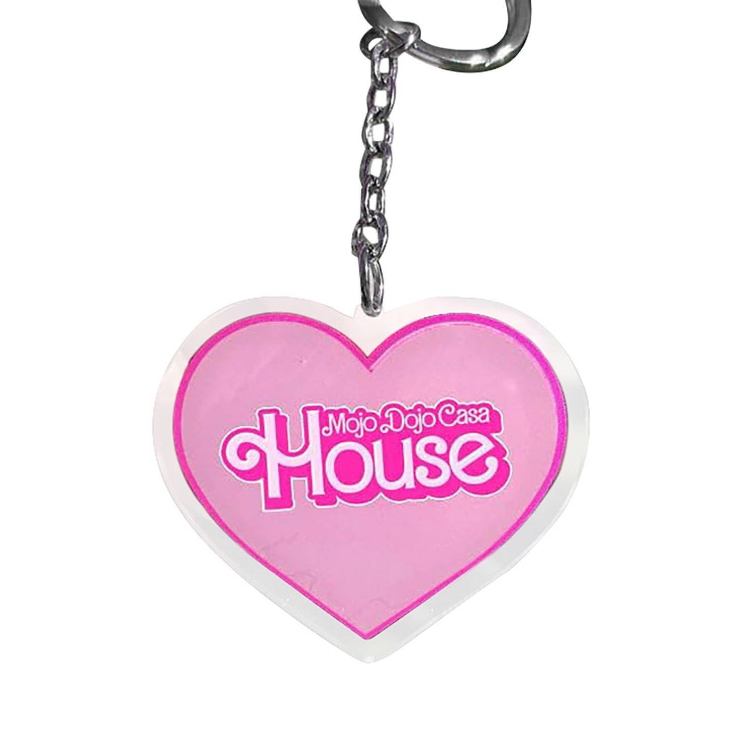 Heart Shaped Acrylic Keychain 3