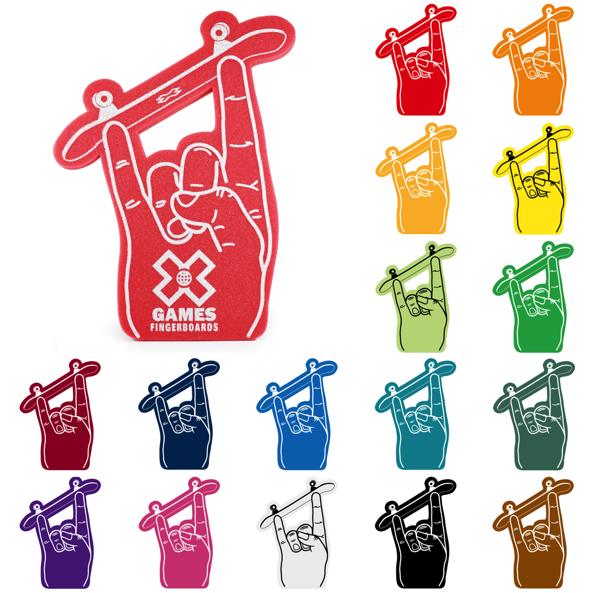 Skateboard Horn Hand 8