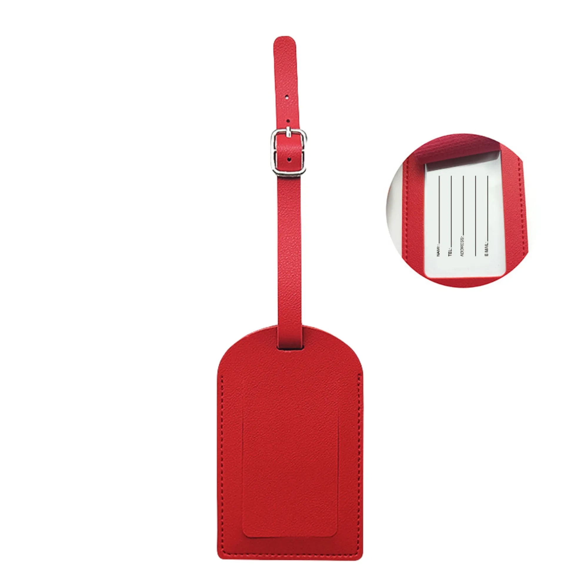 Dual Flip Multifunctional Thickened PU Luggage Tag 26