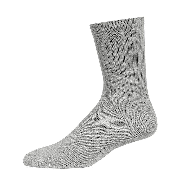 Youth Crew Sports Socks - Gray Size 6-8 2
