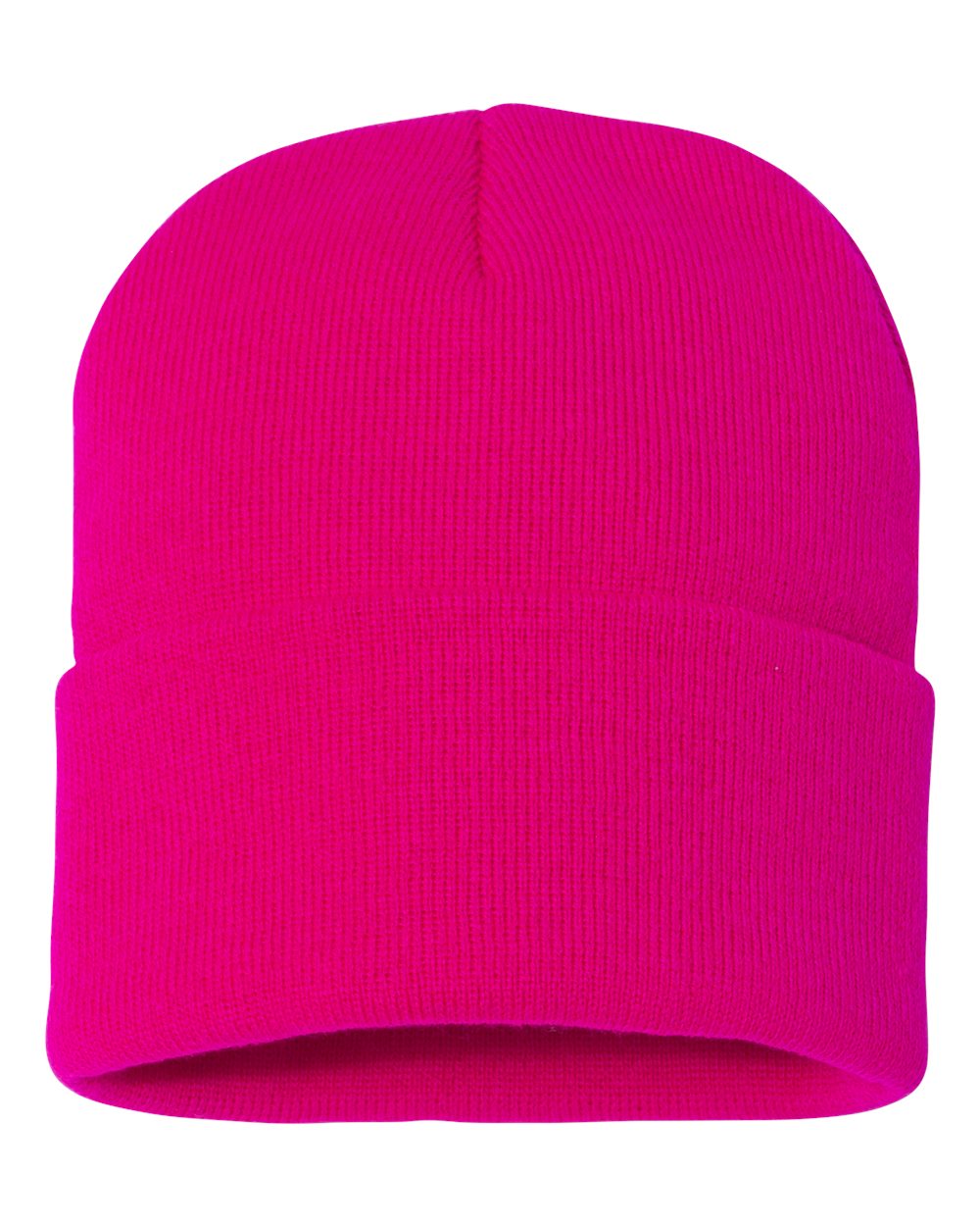 12" Solid Cuffed Beanie - SP12 77