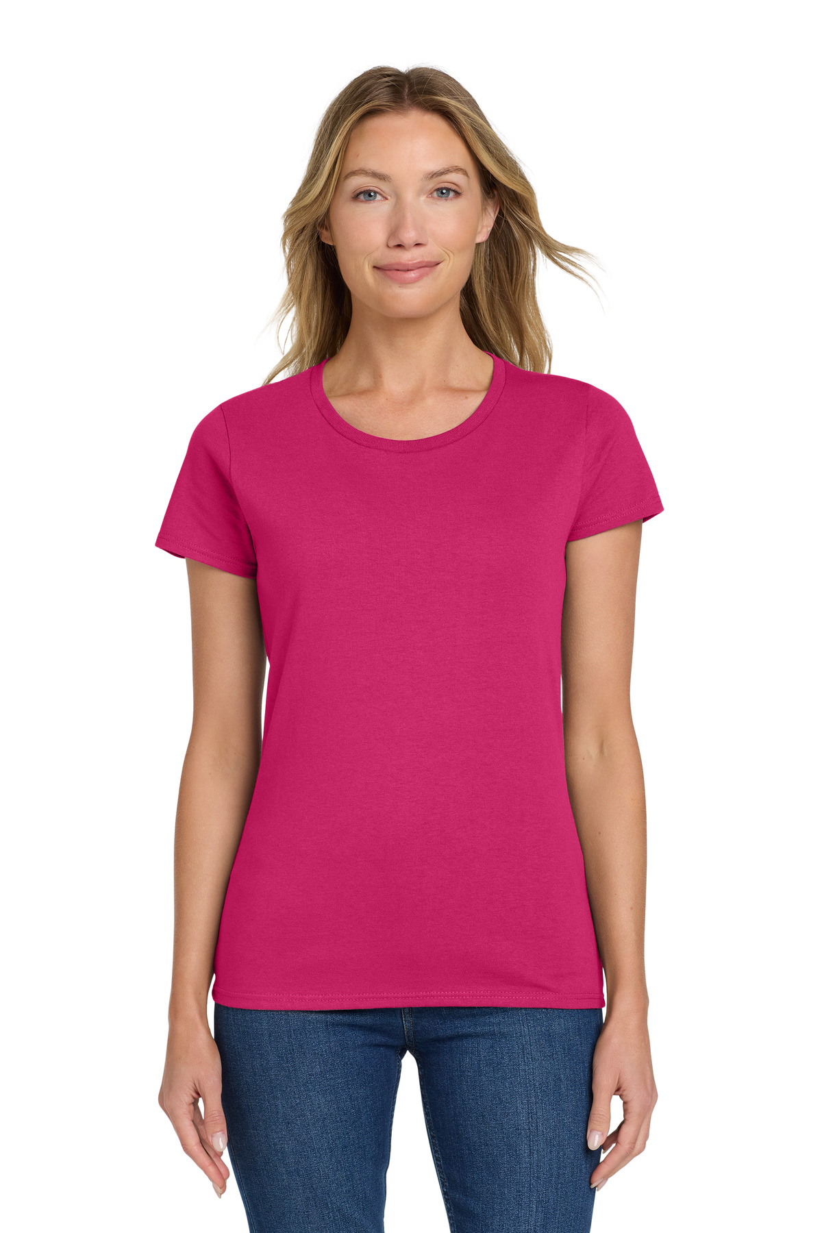 Gildan Women's Heavy Cotton 100% Cotton T-Shirt. 5000L 32