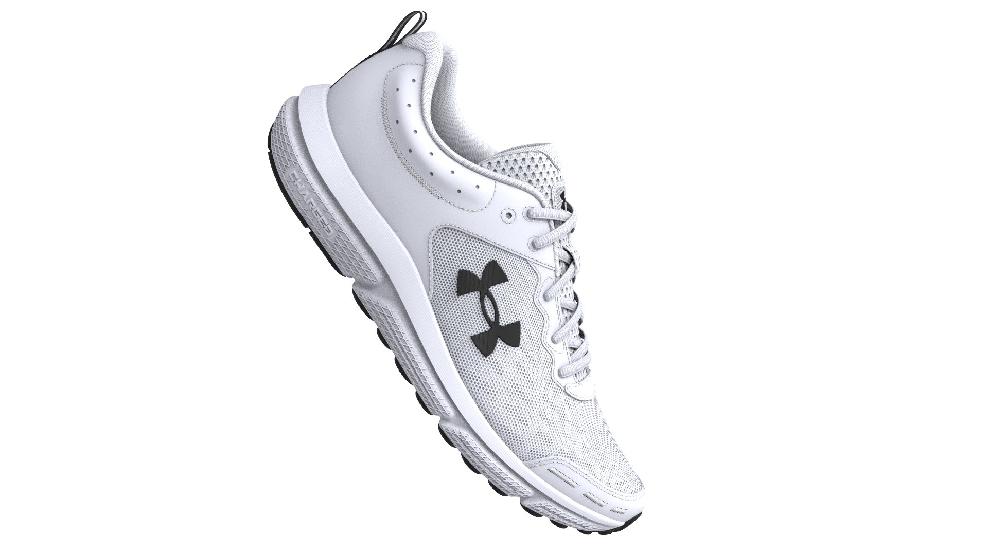 UA Charged Assert 10 Wide (4E) Men's Running Shoes 8