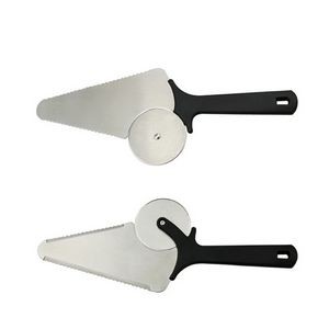 Multi Function Spatula With Pizza Roller Cutter 11