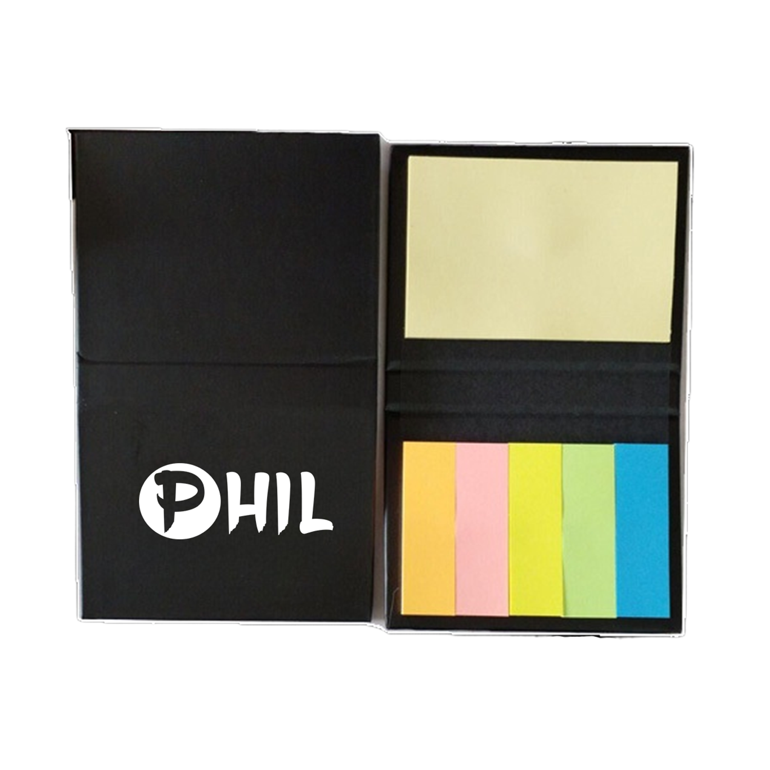 Hard-shell Post-it book