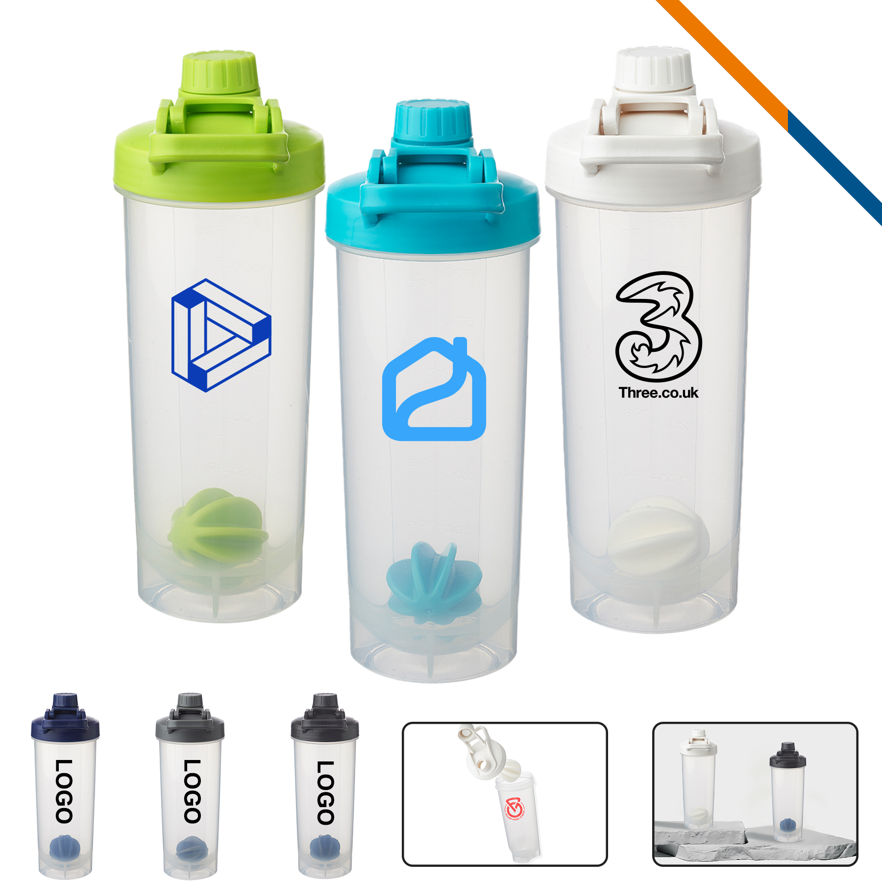 Nashia Shaker Bottle - 24 OZ. 4