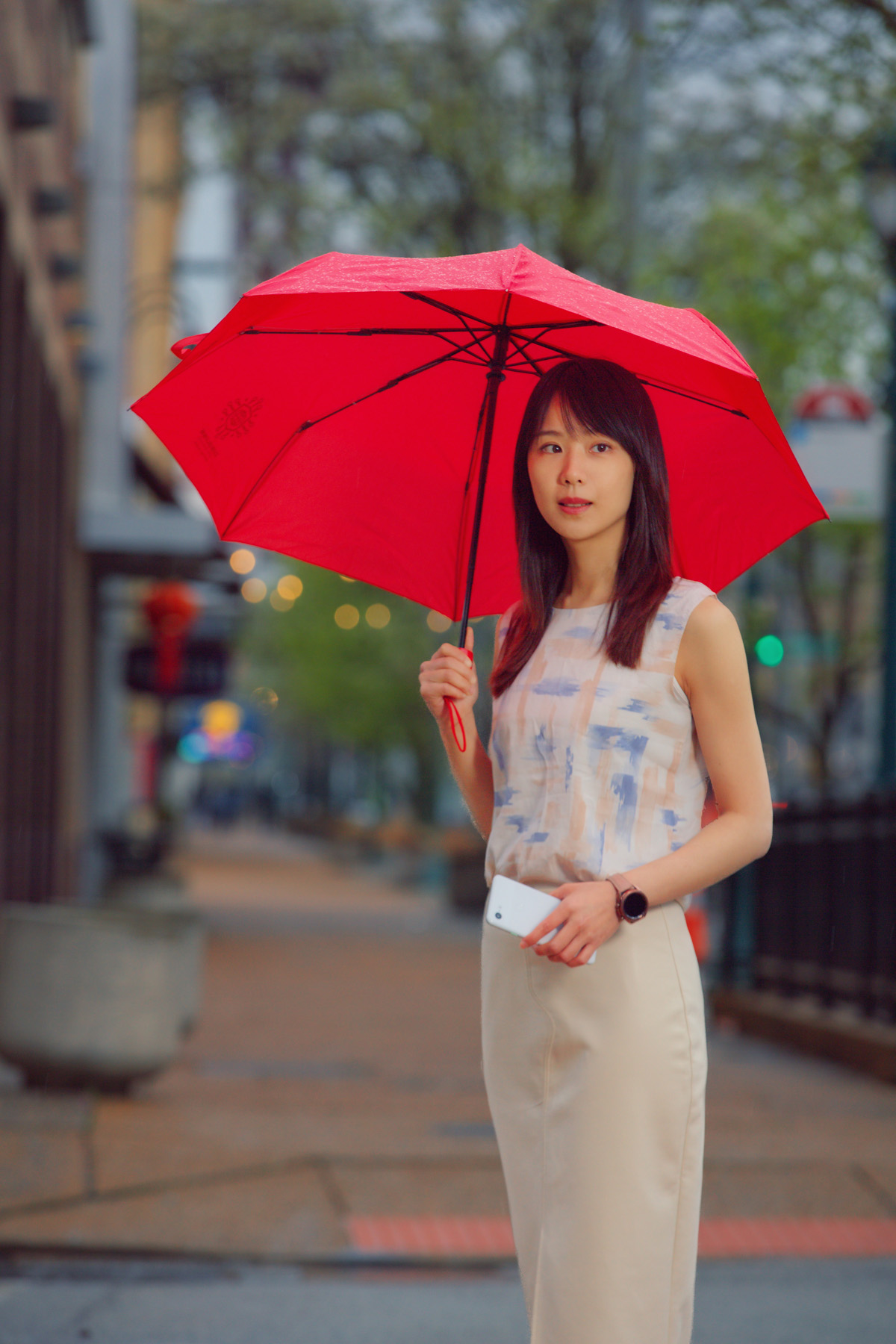 Horizon 44" Arc Auto Open + Close Portable Umbrella 8