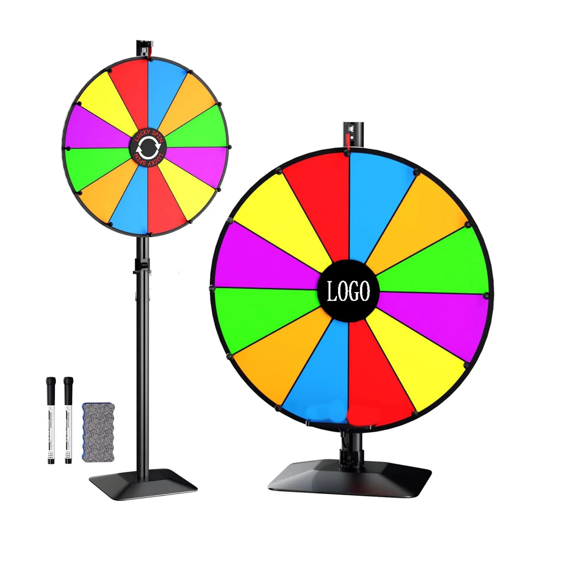 24 Inch Adjustable Prize Wheel 2