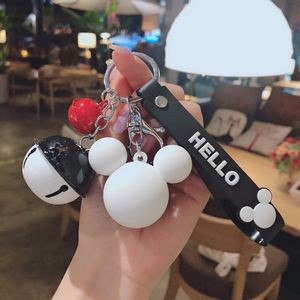 3D Mouse Shaped PVC Keychain 13