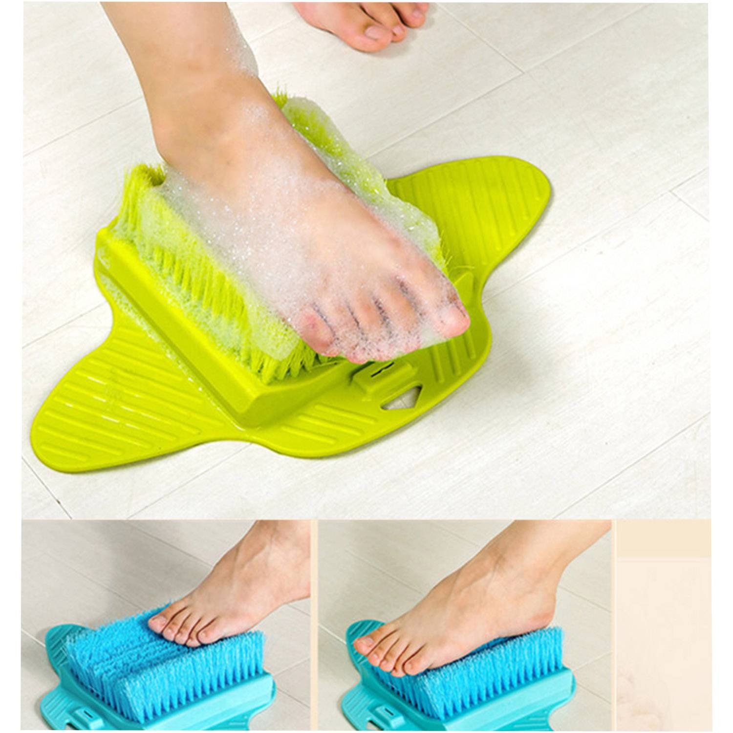 Foot wash brush with suction cup 5