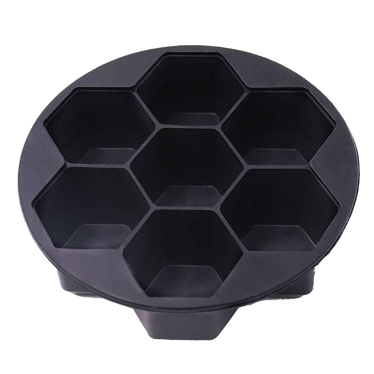 Silicone Honeycomb Ice Cube Tray Mold w/ Lid 1