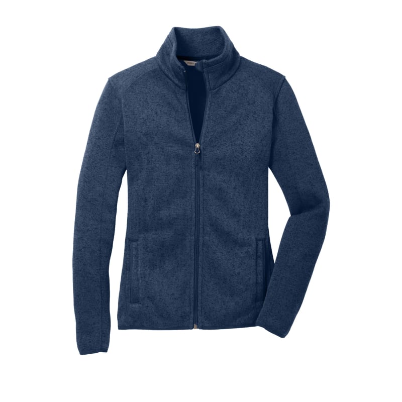 Port Authority Women's Sweater Fleece Jacket. 14