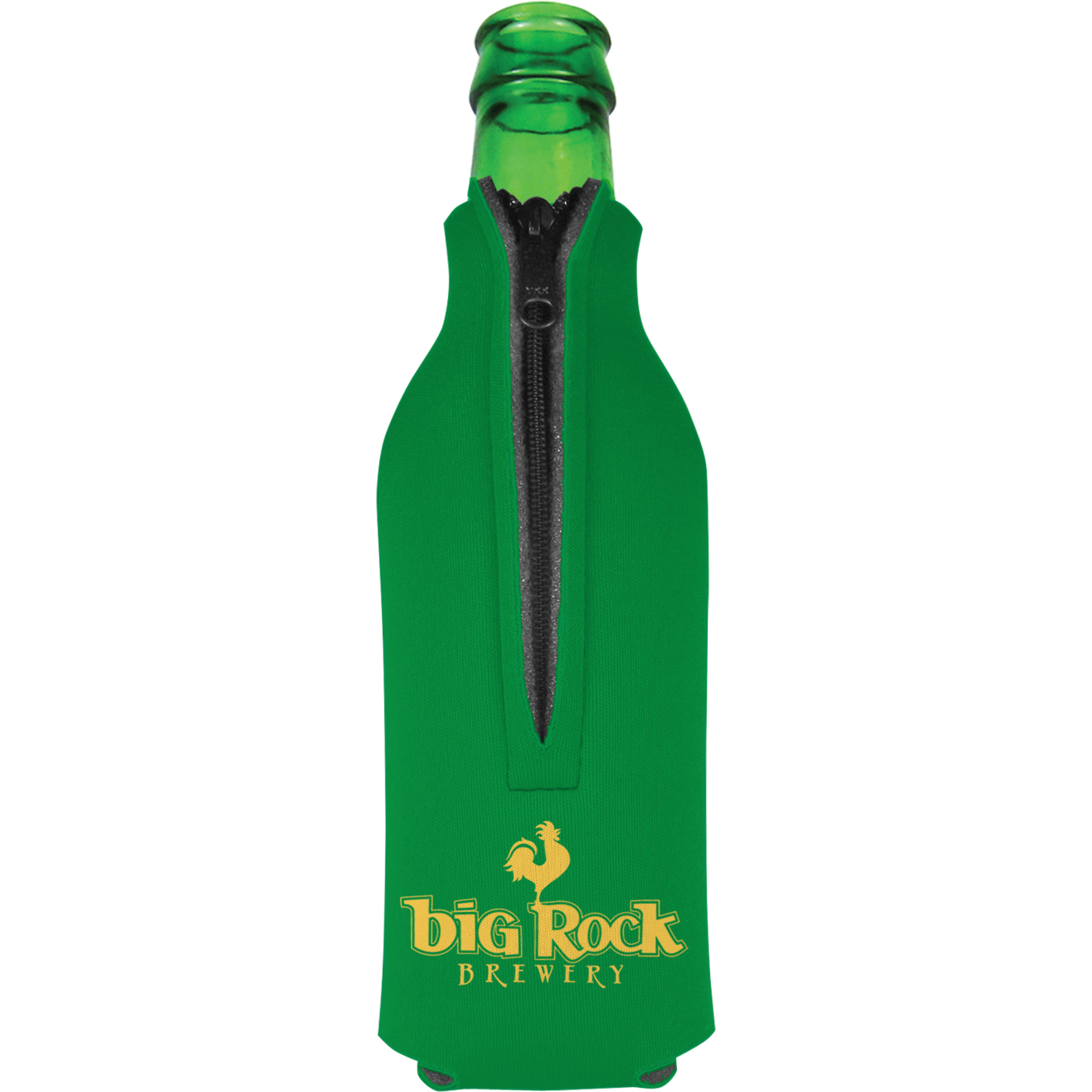 Bottle Zipper Scuba can cooler, custom koozie with logo imprint 18