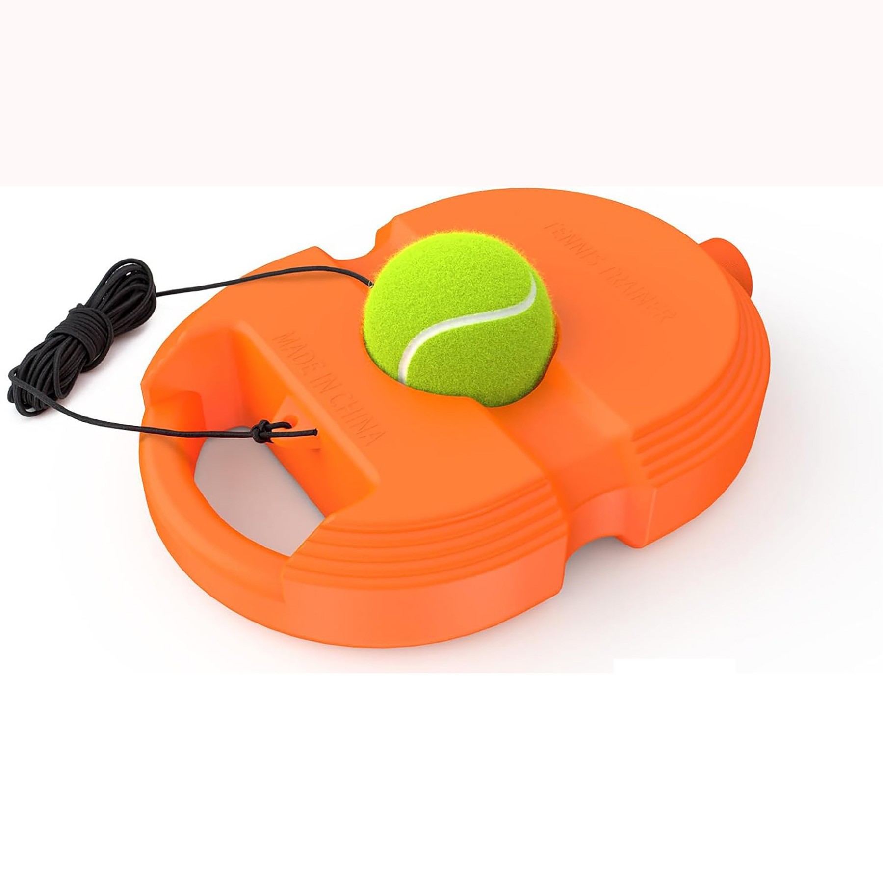 Tennis Practice Rebounder Trainer Set, custom sports ball with logo imprint 1