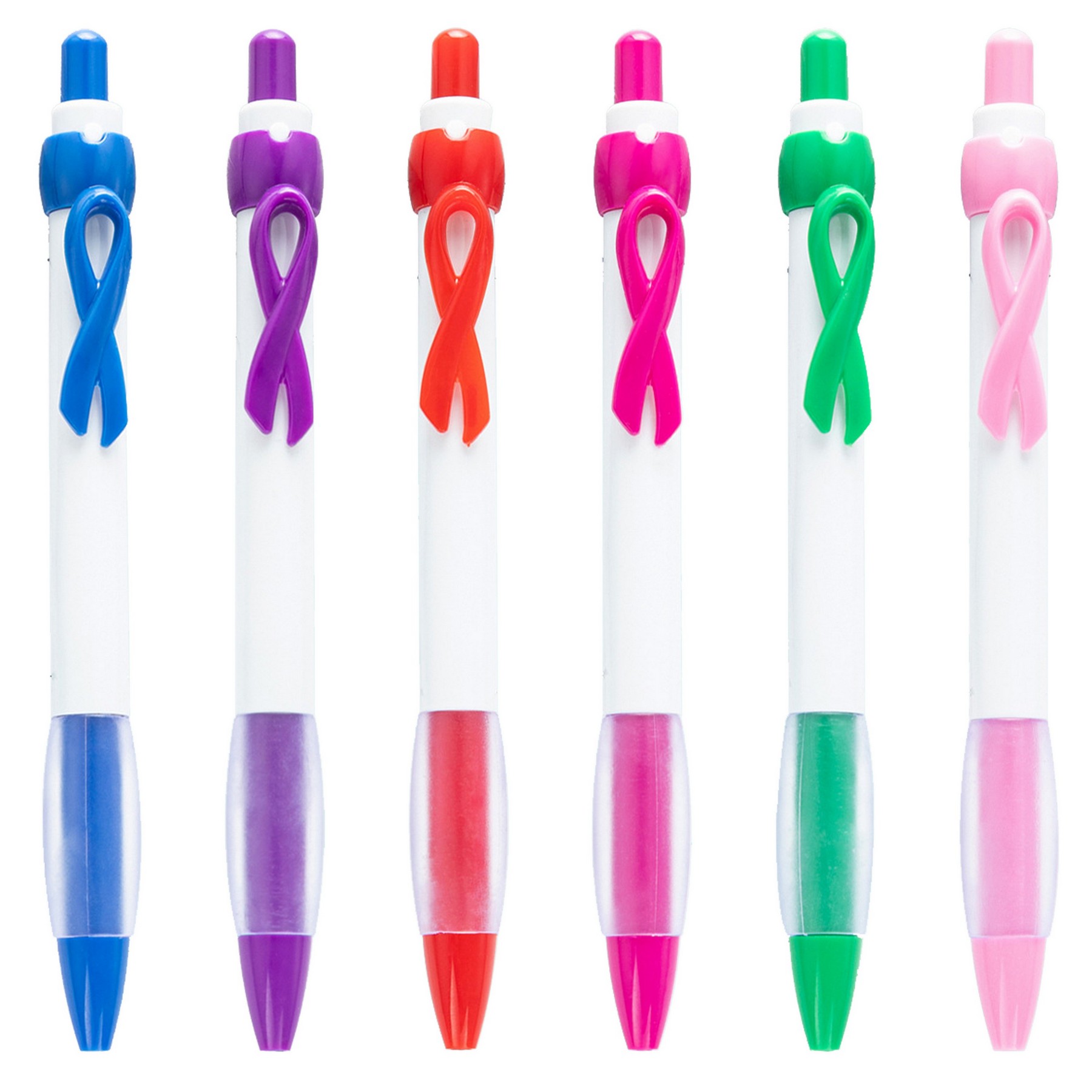 Retractable Ballpoint Pen With Bow Ribbon Clip 4