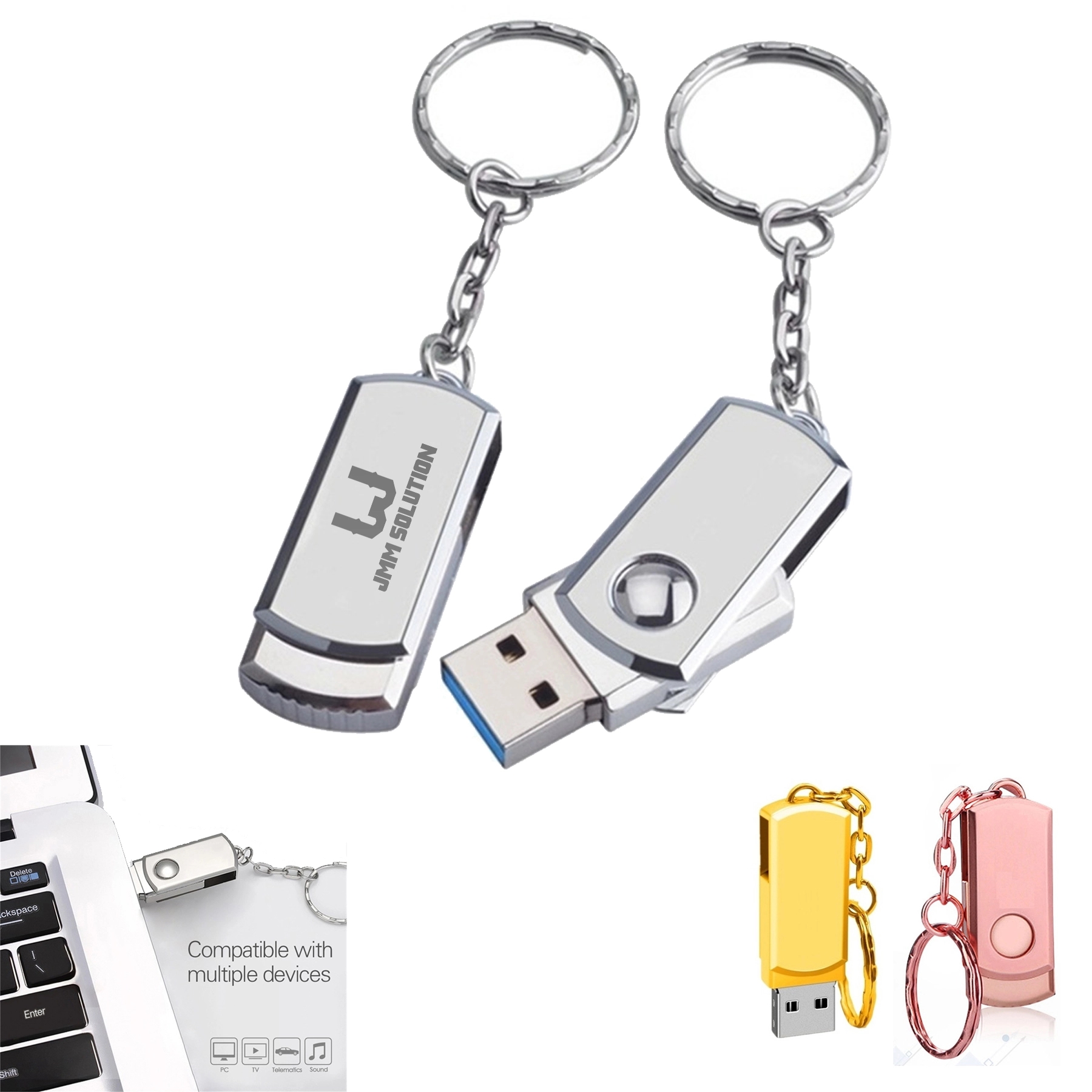 Swivel Usb 2.0 Flash Drives 16Gb 1