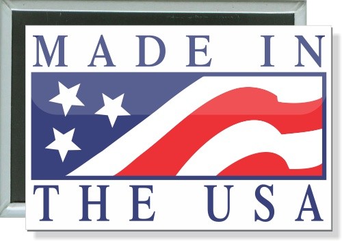 Made in the USA, Political Button 2