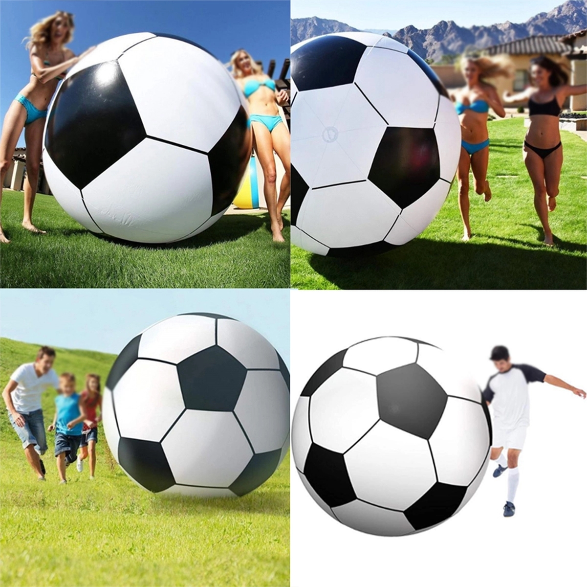 Custom High Quality Giant Colorful Beach Ball 2