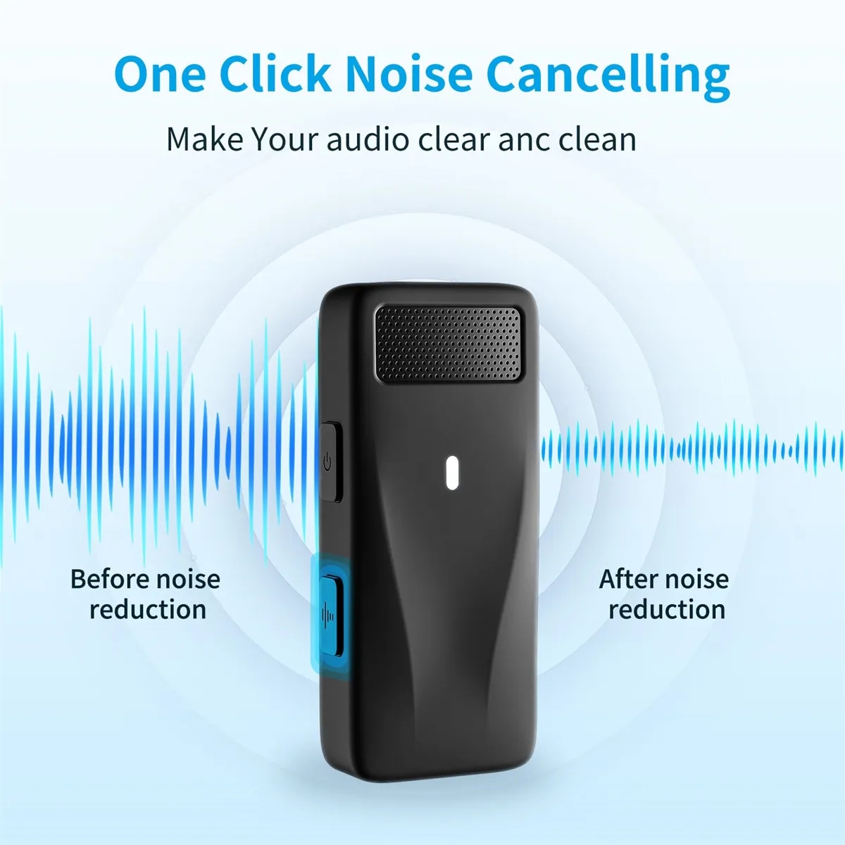 Wireless Lavalier Microphone for Phone with charging case 5