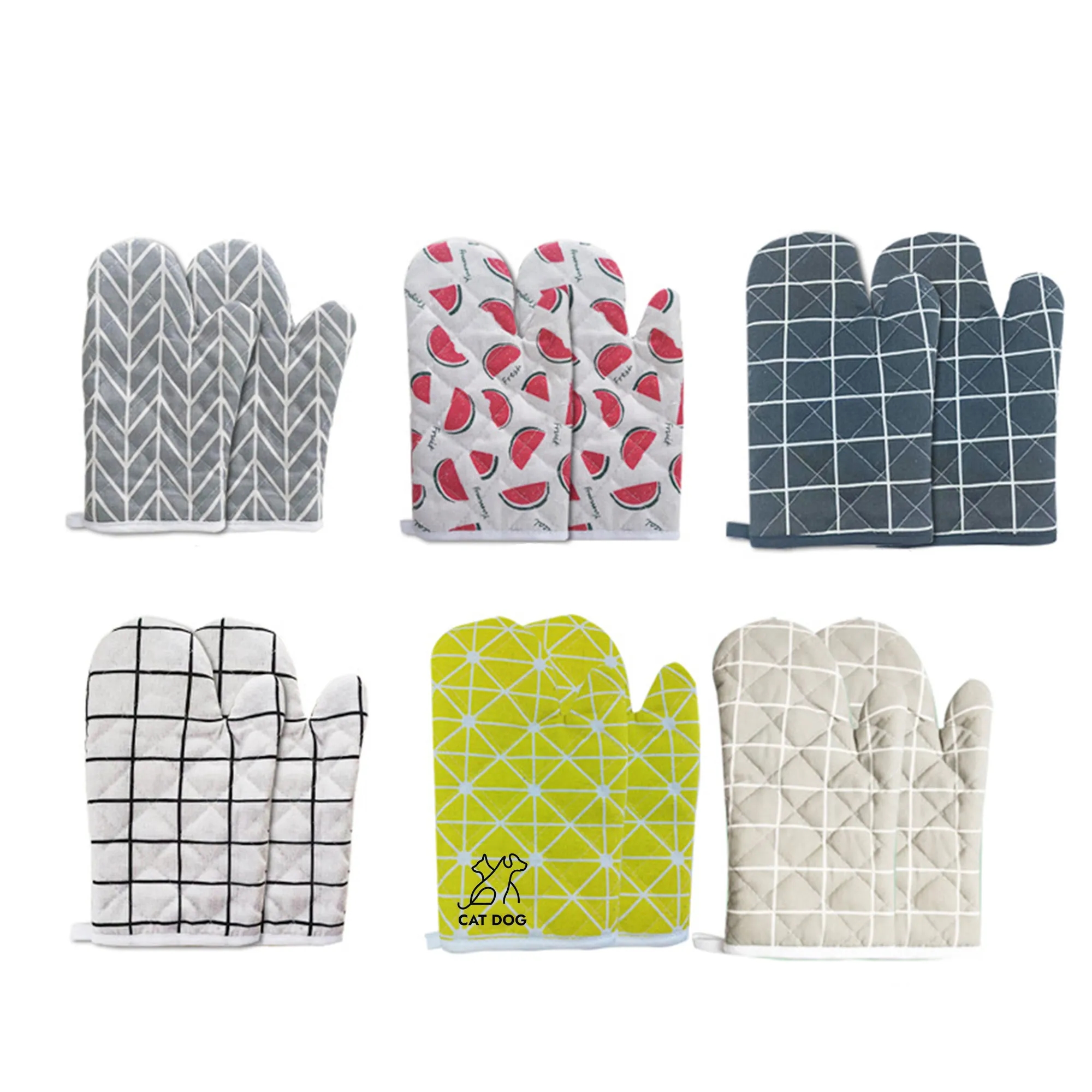 Promo Quilted Cotton Canvas Oven Mitt