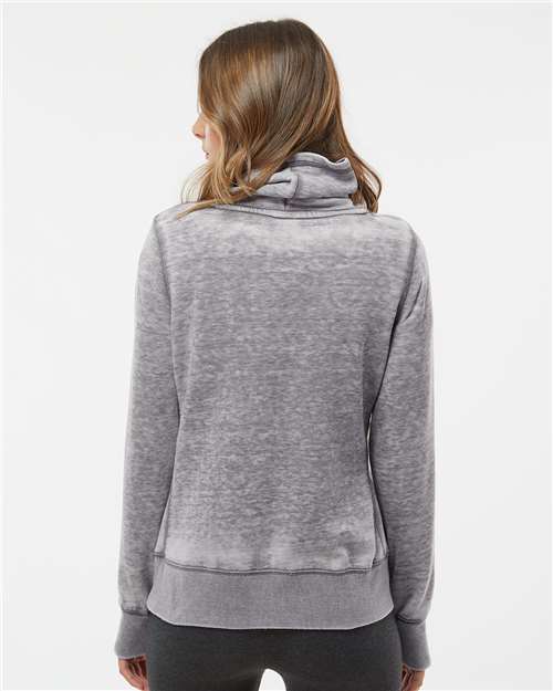 Women's Zen Fleece Cowl Neck Sweatshirt - 8930 9