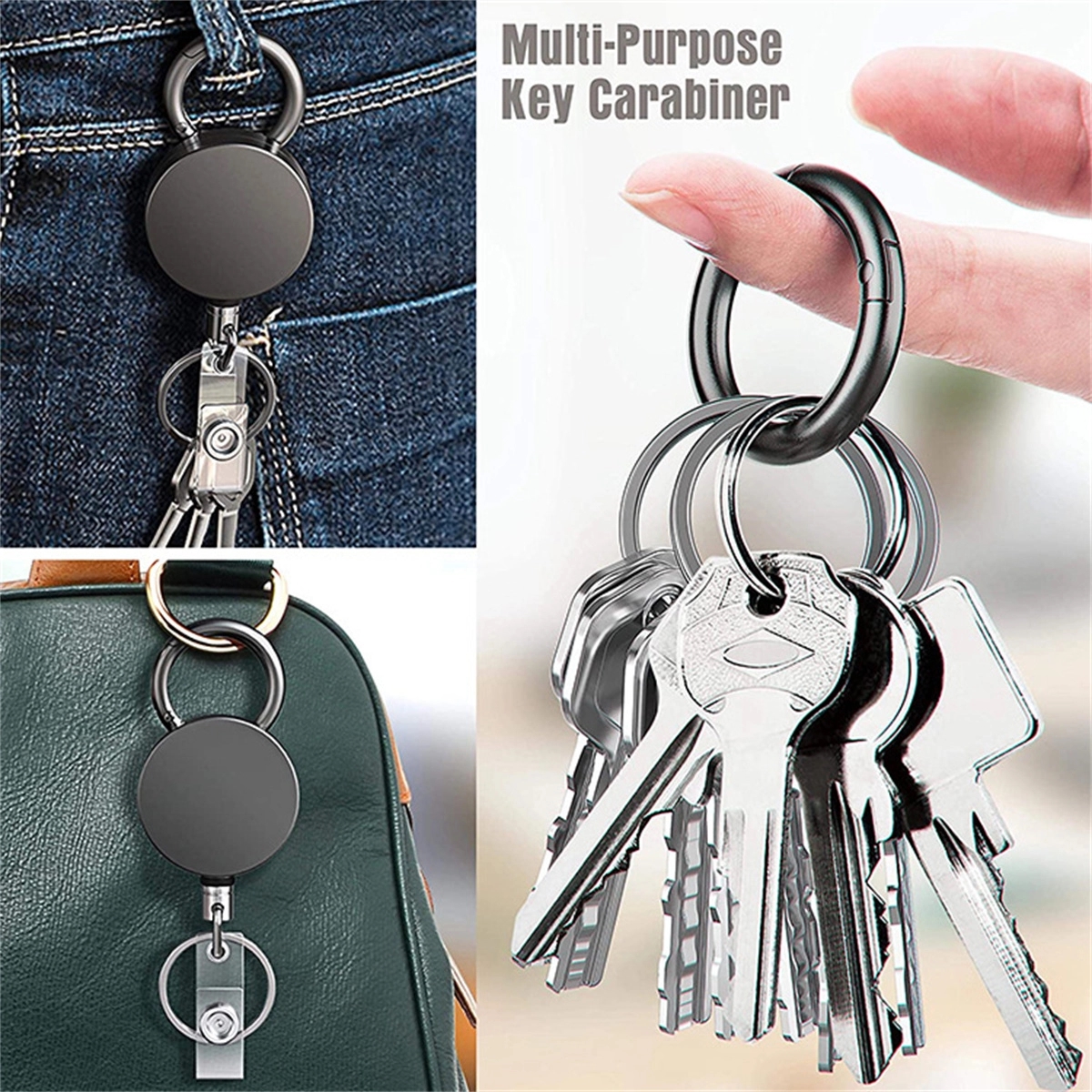 Reinforced Id Strap Key Chain 5